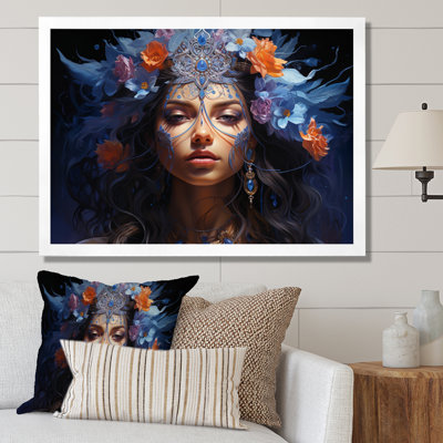 Hinduisim Art Shaktis Divine II - Spiritual Wall Art Living Room