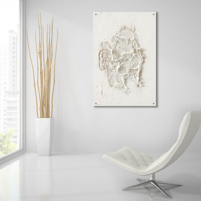  'White Beach' by Design Fabrikken Acrylic Glass Wall Art