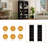 Free Standing 5 Tier Bookcase(Set of 2)-1598355430