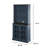 Truby 36'' Sideboard with Bar Hutch-677005458