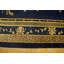 Hand Knotted Wool Area Rug in Blue
