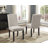 Carliana 4 - Person Solid Wood Solid Wood Top Four Leg Dining Set-19123729