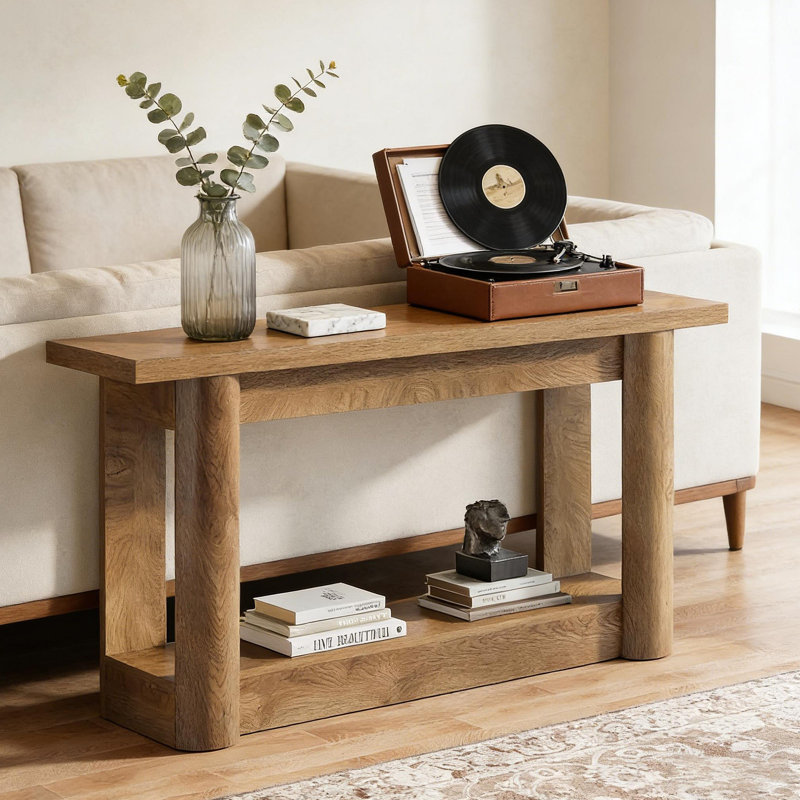 2-Tier Foyer Table,Entryway Sofa Table,Console Table