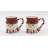 Sophisticated Snowman Mug Set of 2