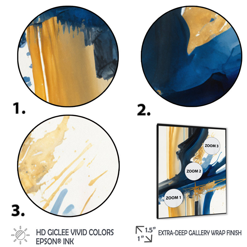 Stylish Spiral Abstract V - Peinture sur toile, H 32 po x l 16 po x P 1 po, Cadre photo noir