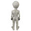 Petite statue extraterrestre extra-terrestre Out-of-this-World