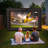 Inflatable Movie Screen, Inflatable Projector Screen with Portable Storage Bag, 16:9 Easy Set Up Movie Projection for Outdoor Backyard, Home Theatre, Theme Party-113816787
