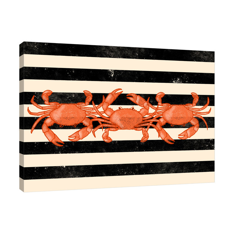 Crab Dance by Marcus Prime - Wrapped Canvas Print