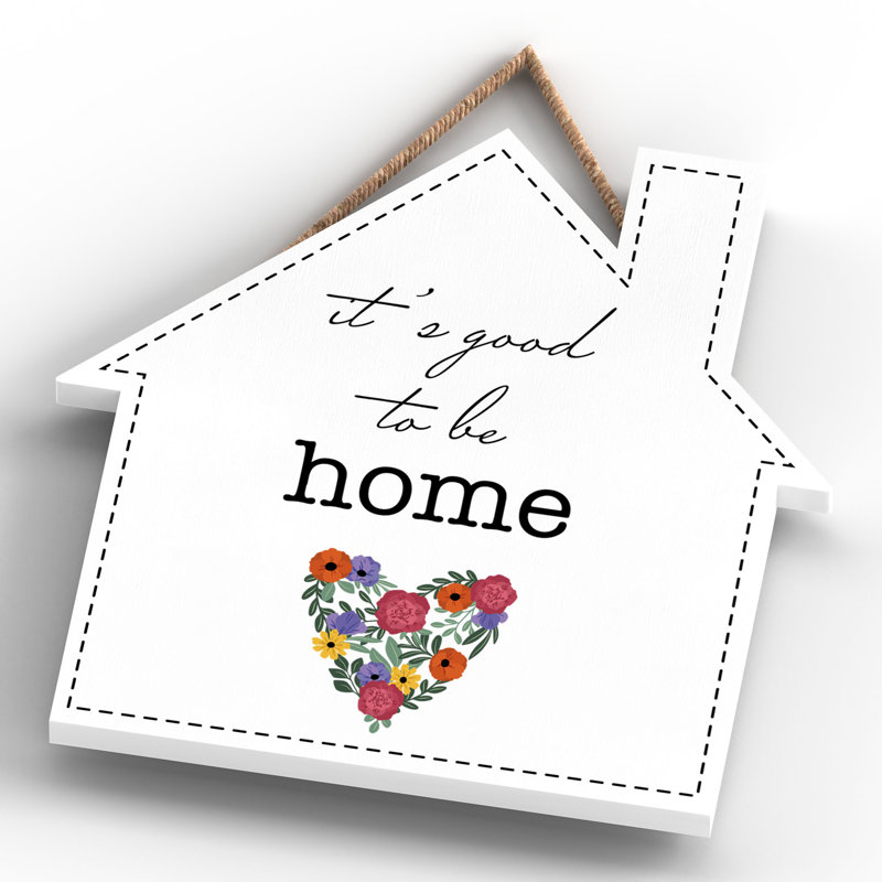 Words And Text Wall Decor, 9.9cm H x 9.9cm W x 0.5cm D