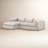 Zuri Slipcover Chaise Sectional-70497850-89191313-100098007