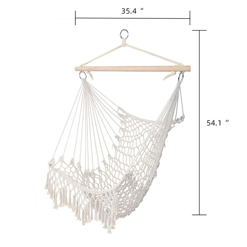 Chaise suspendue en coton Ortiz Hammok