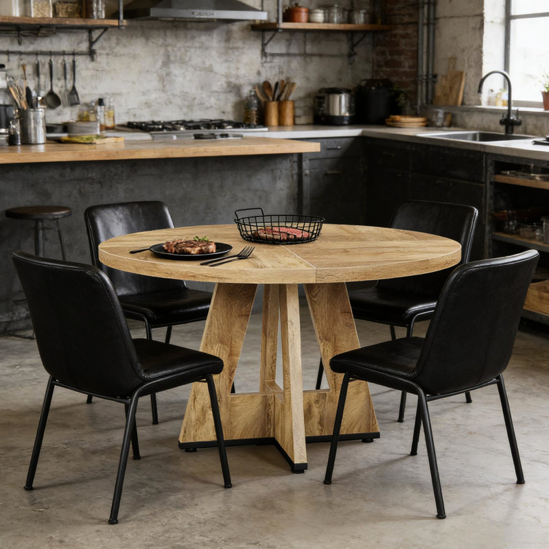 Modern Round Dining Table (Not Including Chair)