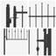 140 cm W Gate Fencing