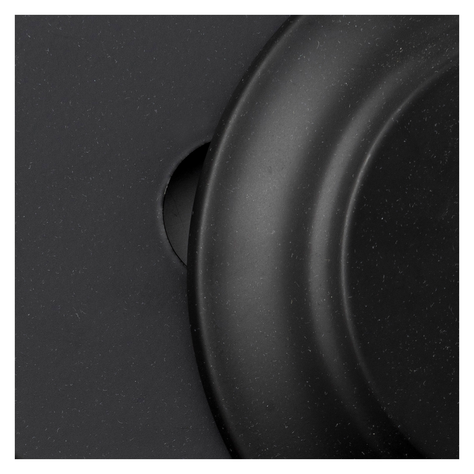 Marietta 2 - Light 12" Flush Mount, Matte Black, White Silk