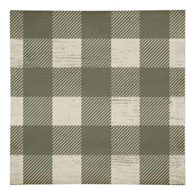 Murin Cotton Twill Plaid Square Napkin