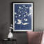 «Night Sky Silhouette II», reproduction encadrée de qualité supérieure - prête à être accrochée-1156273330-1156273331