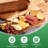 Solid Acacia Wood Serving Trays, 3pcs