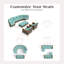 Chaise de terrasse avec coussins Argyri-96337083