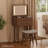 Solid Wood Vanity Desk with Flip Top Mirror & Lights, Small Makeup Vanity with Drawers, 3 Lighting Modes Adjustable Brightness, Vanity Table for Bedroom and Living Room-278587383-278587369
