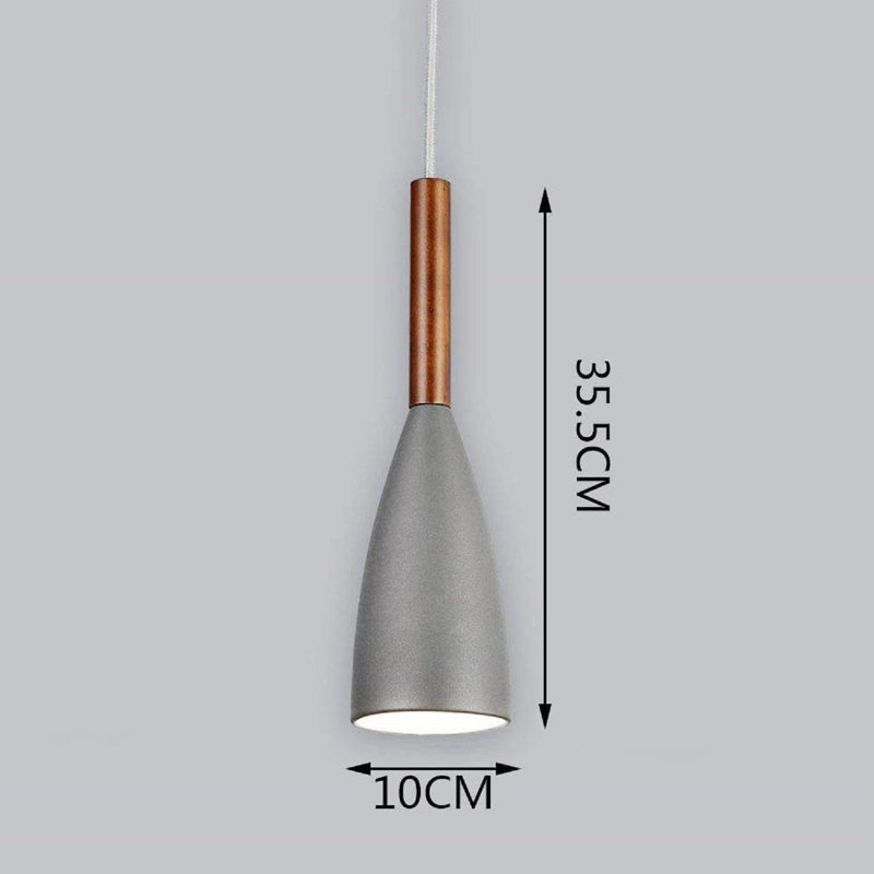 Luminaire suspendu pour salle à manger E26, Gris