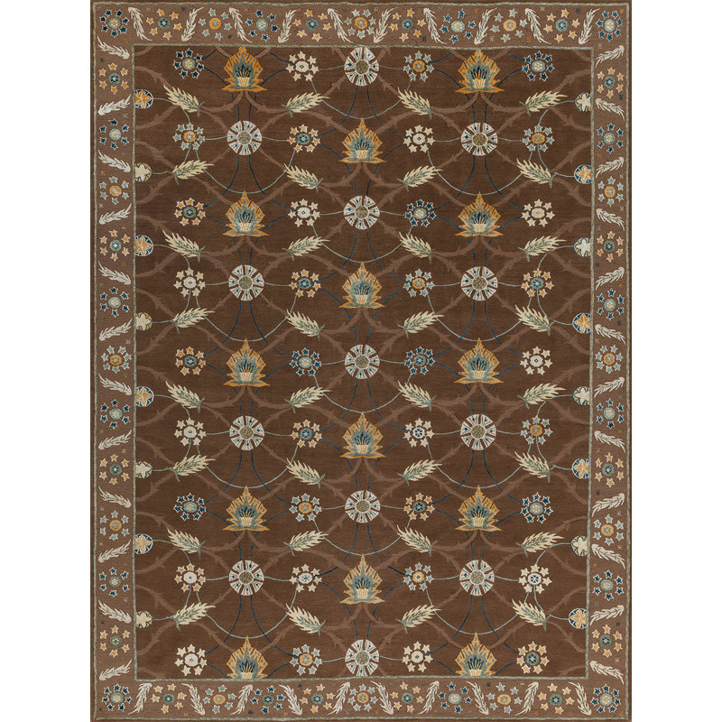 Classic Oriental Area Rug, Rectangle 9' x 12'