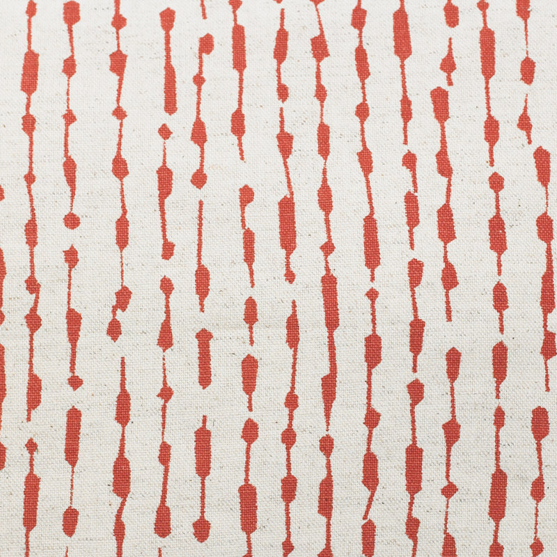 Coussin Banco, 14 po x 48 po, Rouge