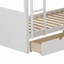 Lit superposé simple en bois massif à 2 tiroirs Gunder par Harriet Bee-1850517409