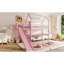 Lit simple superposé en forme de maison avec glissade, lit de jeu avec escalier de rangement, deux méthodes de placement, conception silencieuse-216335249-216335251