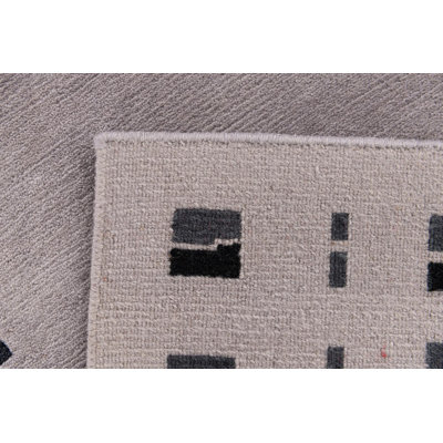 Tapis de couloir gris Jacoby