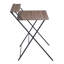Alasdair Foldable Steel Writing Desk Computer Desk