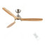 52 In.Intergrated LED Ceiling Fan Lighting with Remote Control-792459692