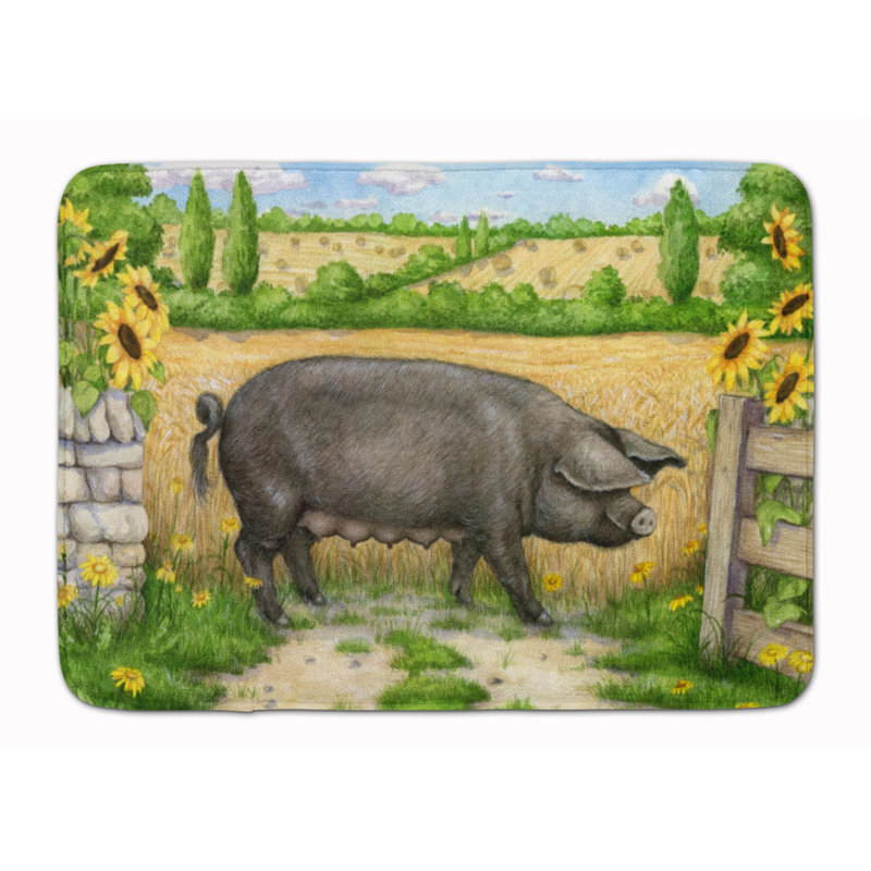 Jonah Memory Foam Non-Slip Bath Rug