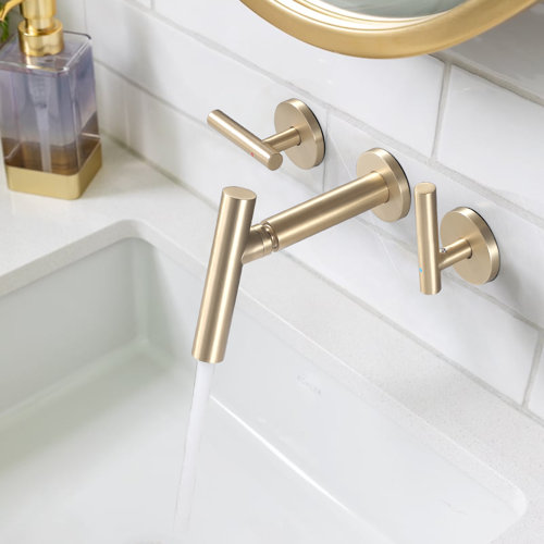 Wall Mounted Bathroom Sink Faucets You'll Love in 2023