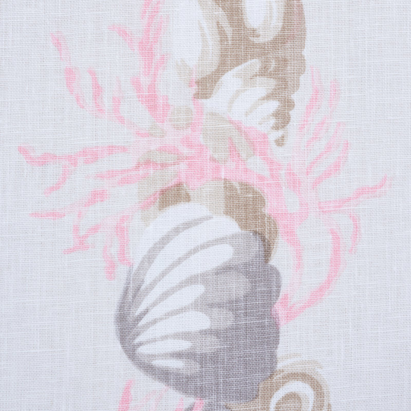 Bedolina Chintz Fabric, Pink/Natural