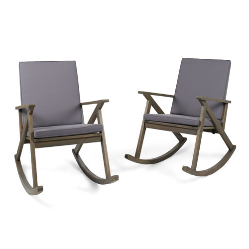 George Oliver Gerling Outdoor Rocker Chair & Reviews | Wayfair