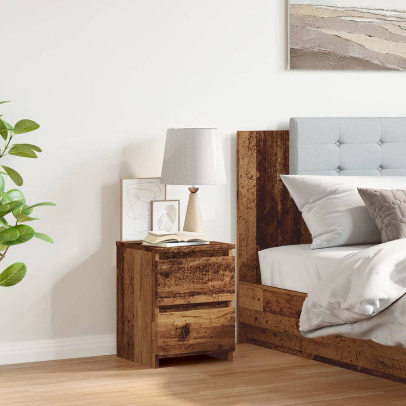 vidaXL Side Cabinet Storage for Living Room Engineered Wood, Sonoma Oak, Individual