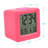 Digital Mechanical Alarm Tabletop Clock in Pink