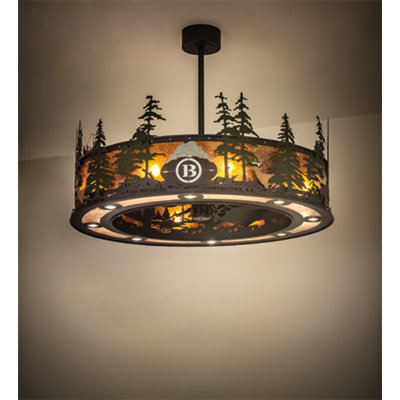 Jamyiah 30'' Ceiling Fan with Light Kit