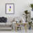 Purple Stripe Iris Floating Frame, design by Lisa Wehmeyer-630412161-630412160