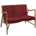 Wool/Viscose Red