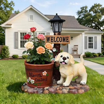 Statue de jardin Labrador