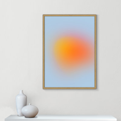 " Neon Orange Glow " by My Mind
