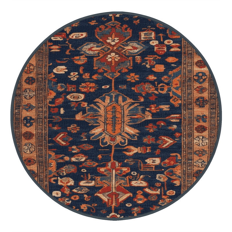  Tapis lavable Ahipa, Rond 4 pi