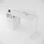 Bureau avec prise de courant, 2 supports pour écran, 2 tiroirs, poche latérale-1910771607-1886128640
