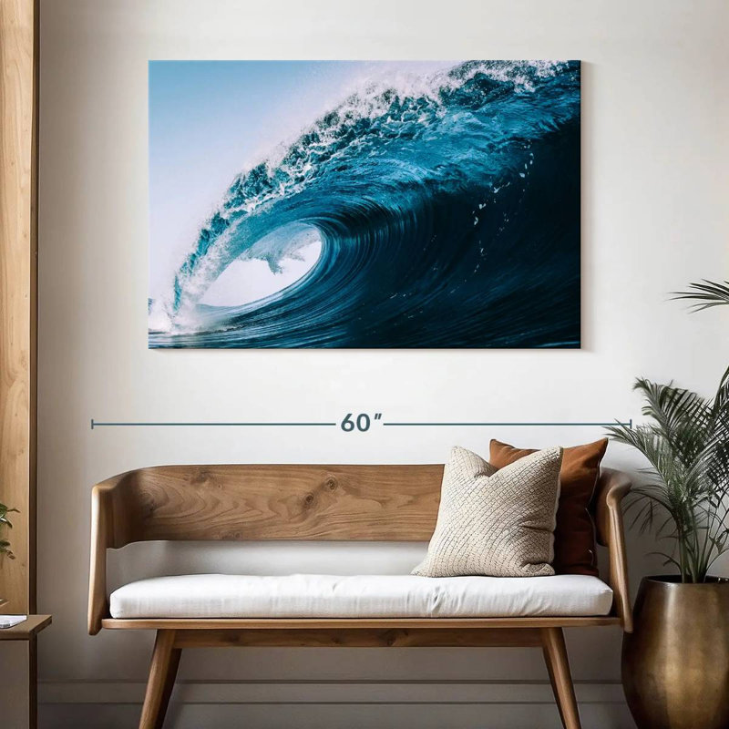 Gillard Humongous Ocean Wave, H 32 po x l 48 po