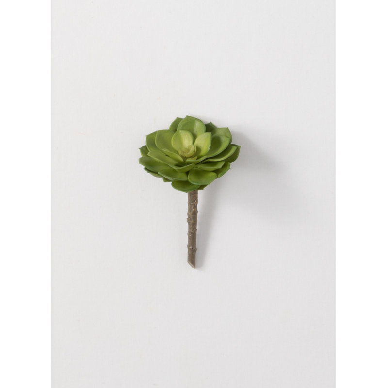 Faux Succulent, Light Green