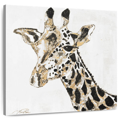 Crowle moucheté girafe dorée