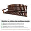 Balancelle en bois pour patio extérieur-127991324