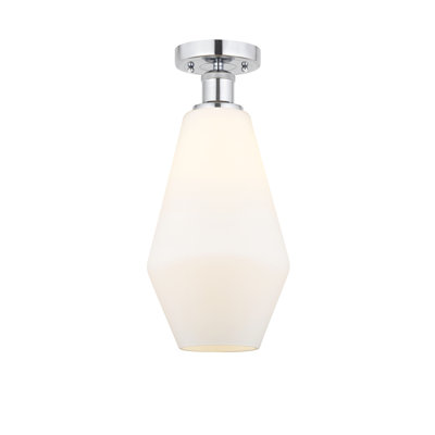 Amylea Glass Semi Flush Mount