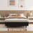 5 Inch Box Spring Queen Size Bed Base, Heavy Duty Metal Queen Mattress Foundation With Fabric Cover, Easy Assembly